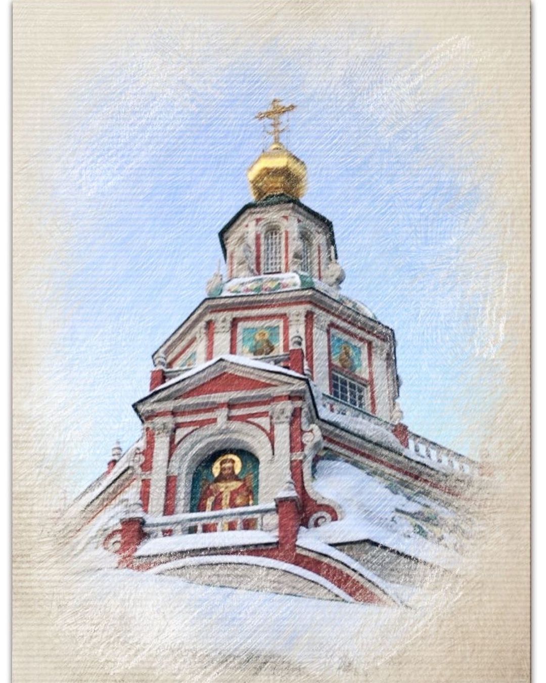 Церковь Иоанна Воина на Якиманке
❤️
