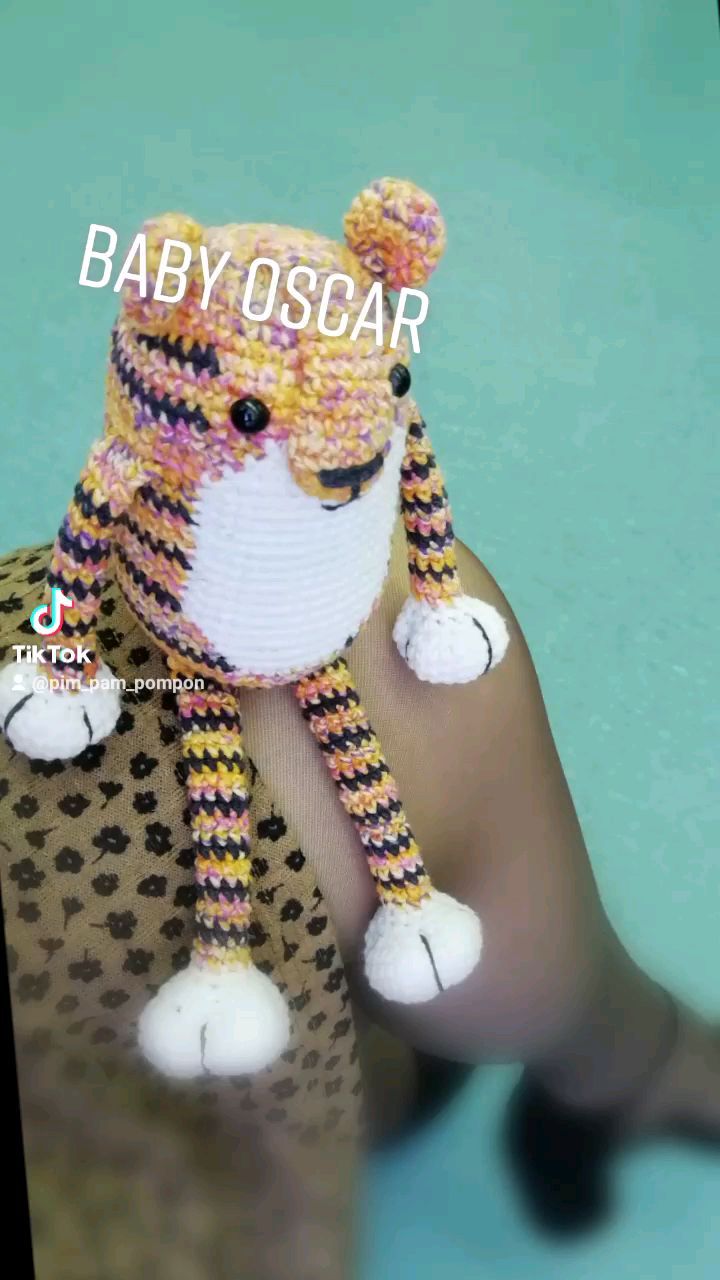 pim_pam_pompon в LOOKY. #tiger,#2022,#amigurumis,#символ2022,#тигрёнок,#игрушкикрючком. Ращавим уток тигра и...