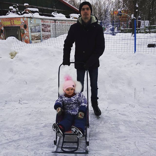 kristina_happy_mama в LOOKY. #моясемья#отдых#парк1мая#февраль2022. Наконец покатались �...