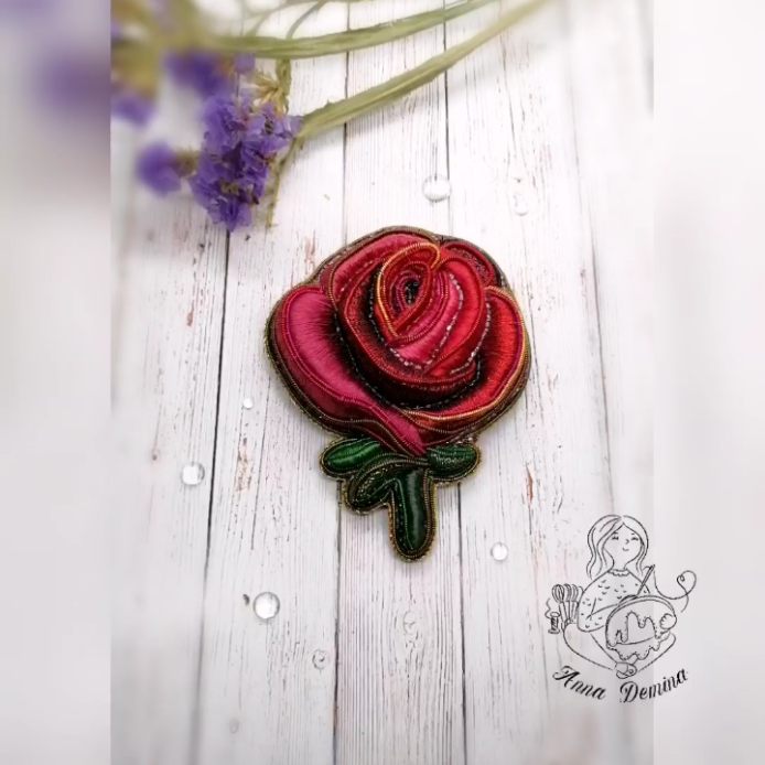 annademina1985 в LOOKY. #моиручкизлаторучки,#рукоделие,#ручнаяработа,#вышивкамк,#rose,#goldwork,#bordado,#stitching,#вышивкапонастилу,#вышивка,#вышивкаканителью. Всем добрый день 🤗!...