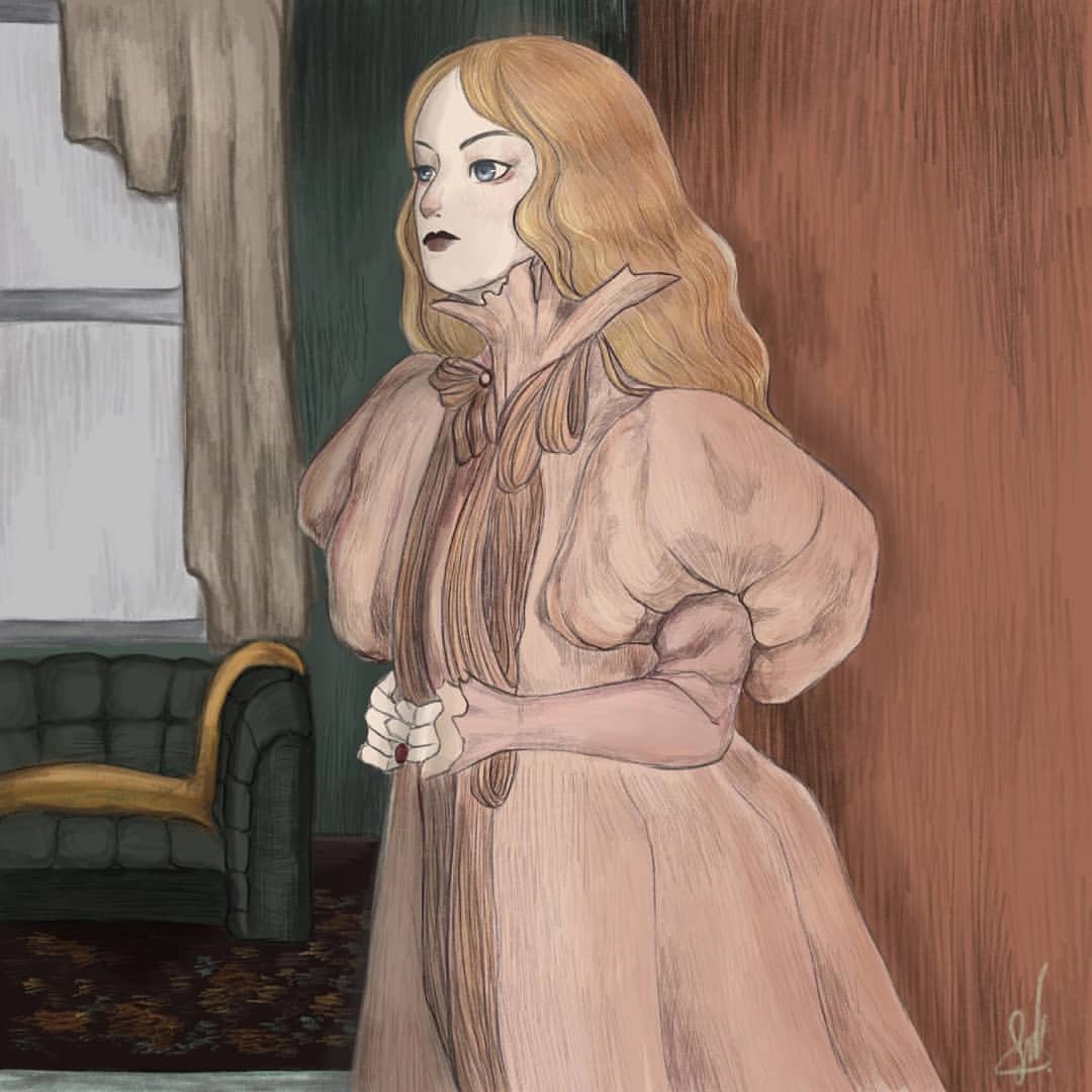 #багровыйпик #фанарт #crimsonpeak #арт #арты #drawing #digitalart