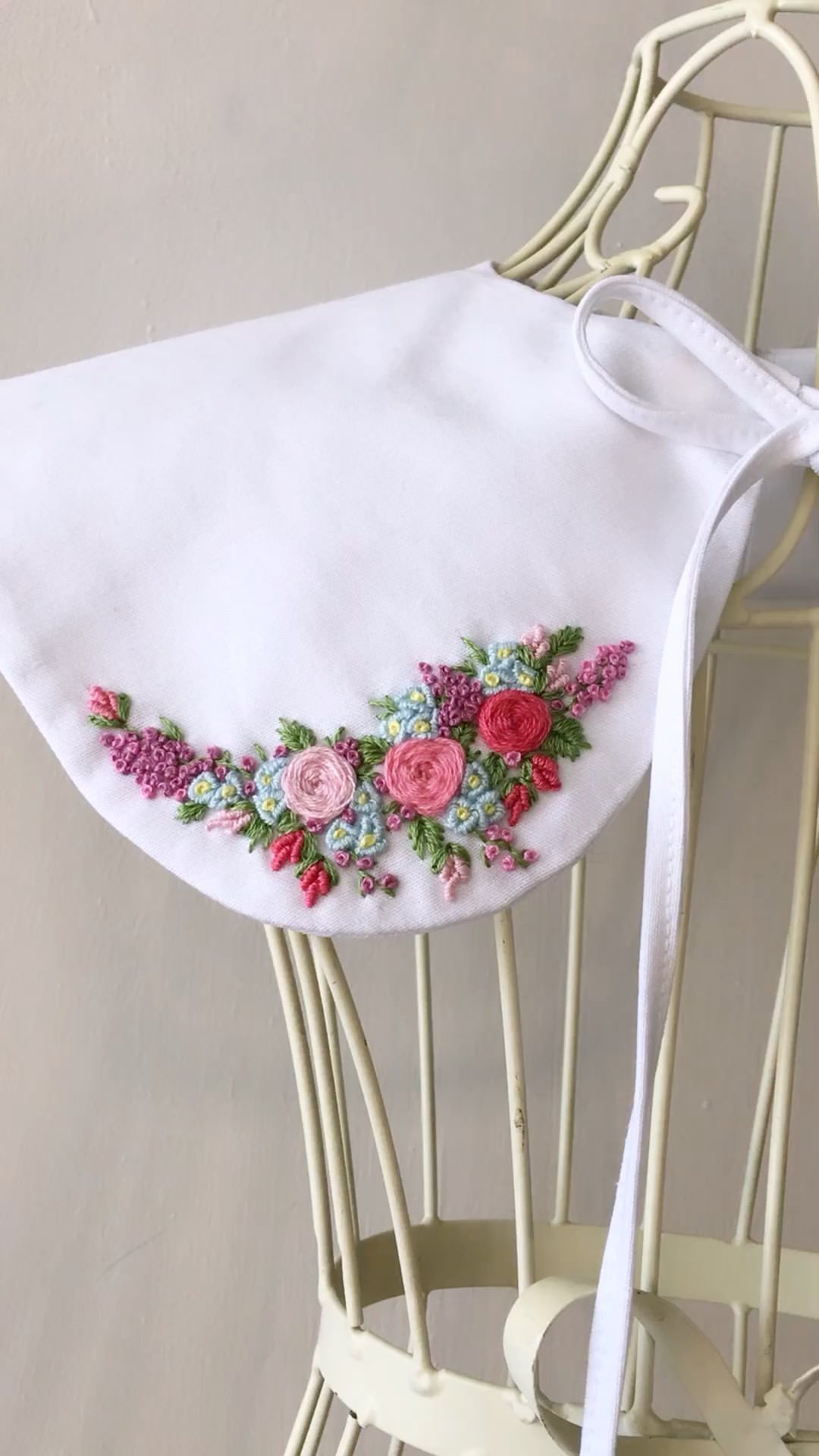 natalifey в LOOKY. #embroidery,#spring,#love,#объемнаявышивка,#вышивка,#розы,#воротник,#воротниквышивка,#весна. 🌸Вышивка на воротни...