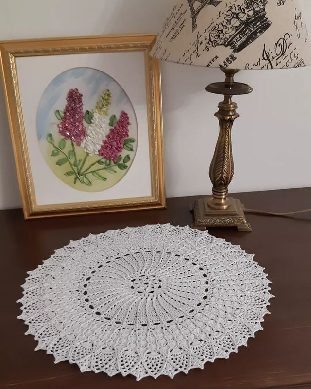 nadezda_vyasanie в LOOKY. #crochet,#вязаниекрючком,#салфеткинастол,#салфеткакрючком,#вяжуназаказ,#cherricrocket. Сафетка Sherri от Ma...