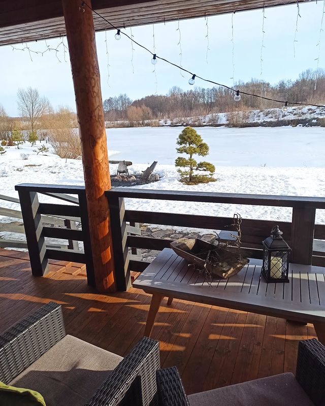 yushaart в LOOKY. #холки_camp,#холки,#февраль,#зима,#природа,#озеро,#снег,#веранда,#winter,#february,#snow,#hotel. #холки_camp #холки #...