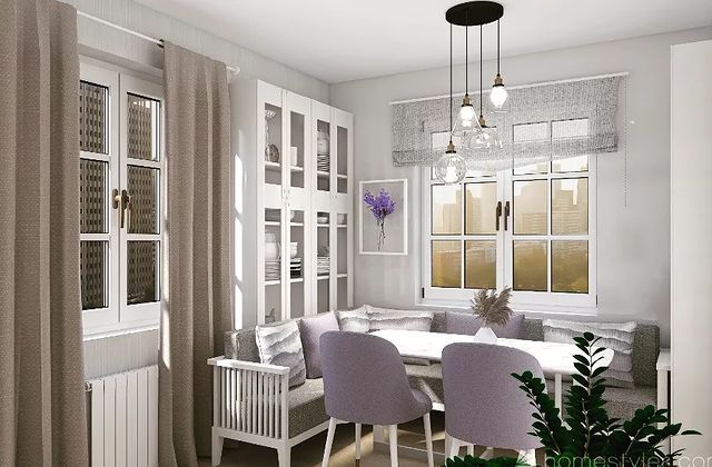 alla.master3d в LOOKY. #3dдизайнснуля#3дкухняналюбойвкус#визуал3дквартиры#визуалкухнигостиной#desing3d#desing. Кухня- столовая в бо...
