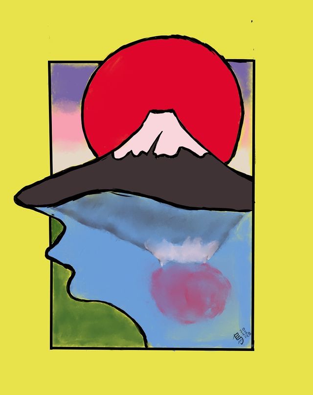 smithvorontsov в LOOKY. #digitalart,#scenery,#parblo,#lenovo,#sochi,#blacksea,#2022,#fujisan,#japan,#illustration,#primitivism. Дорога в ад, а, може...