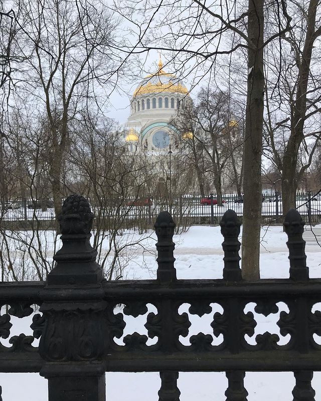 iulianatsibulskaia в LOOKY. #кронштадт,#зима#морскойсобор,#деньзащитникаотечества. #кронштадт #зима#мор...