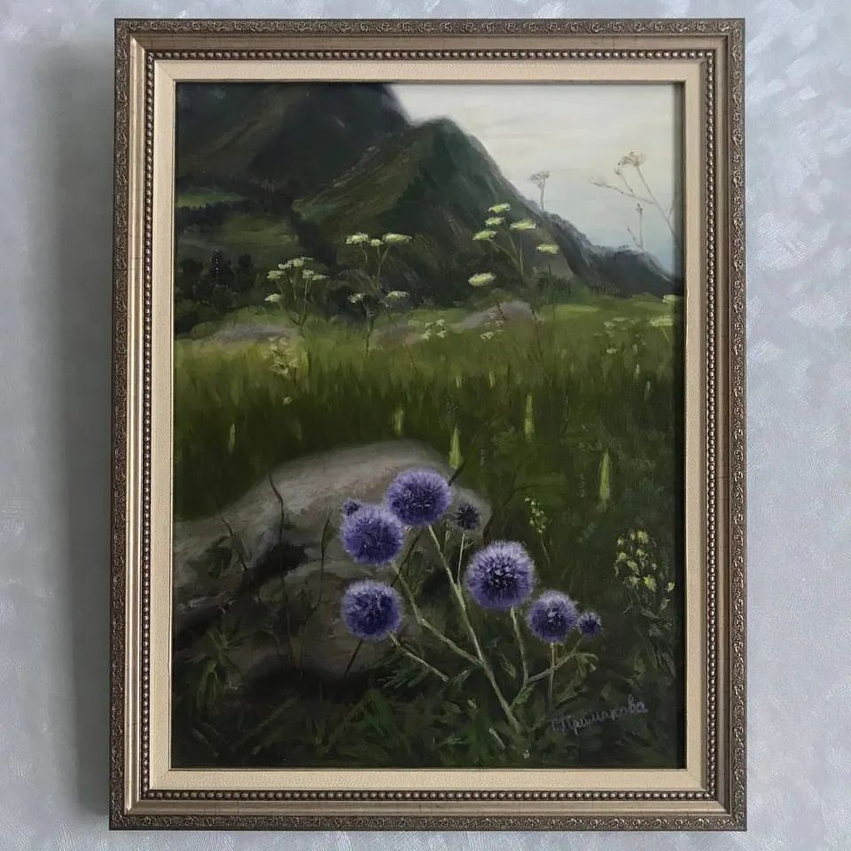 Долина шаманов, холст, масло, 30х40 см#oilpainting#artwork#art#forsale#живопись#пейзаж#oil#картинамаслом#маслянаяживопись#oillandscape