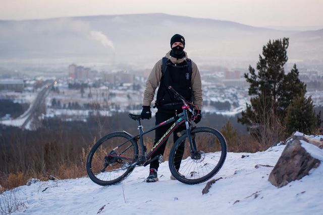 sergey_dudenko в LOOKY. #велосипед,#чита,#norcobikes,#зима,#зимойнавелосипеде,#велопокатушки. Все таки катание на ...