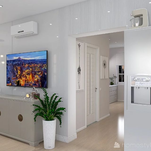 alla.master3d в LOOKY. #3dдизайнснуля#3дприхожаяналюбойвкус#визуал3дквартиры#визуалкухнигостиной#desing3d#desing#3д. Прихожая и проходная...