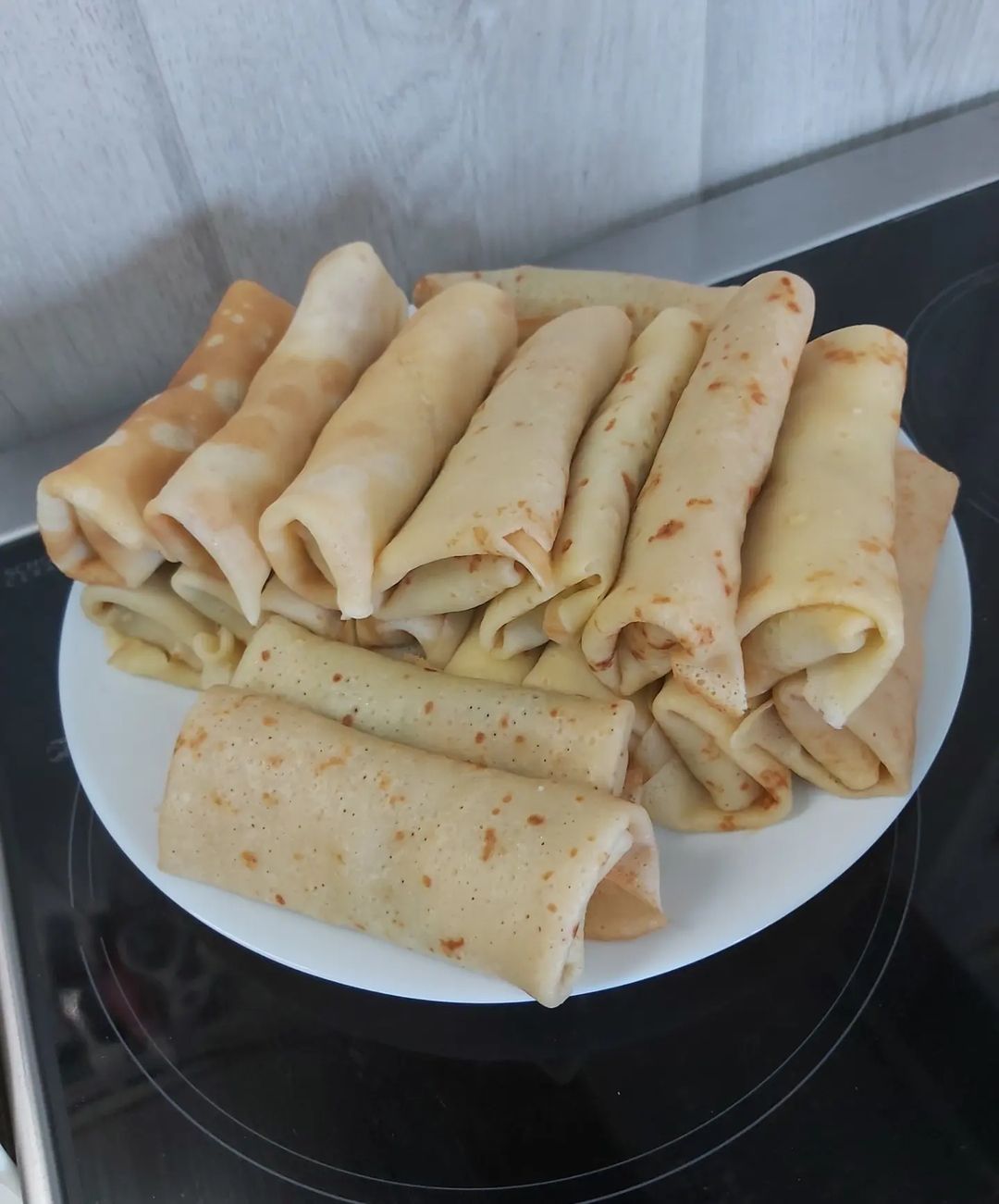 Какая масленица, без блинов. У меня с начинкой