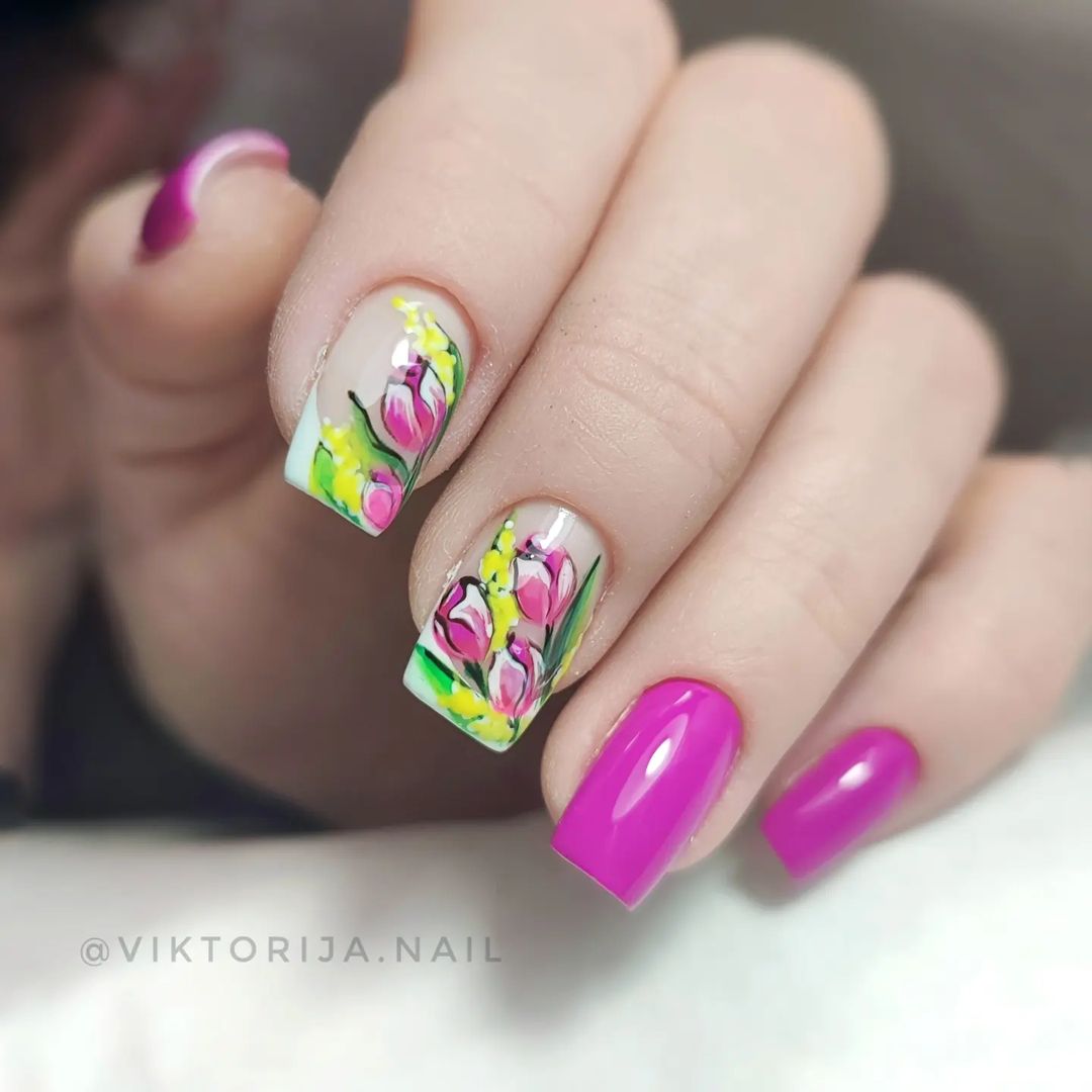 viktorija.nail in LOOKY. . Тюльпаны – одни из п...