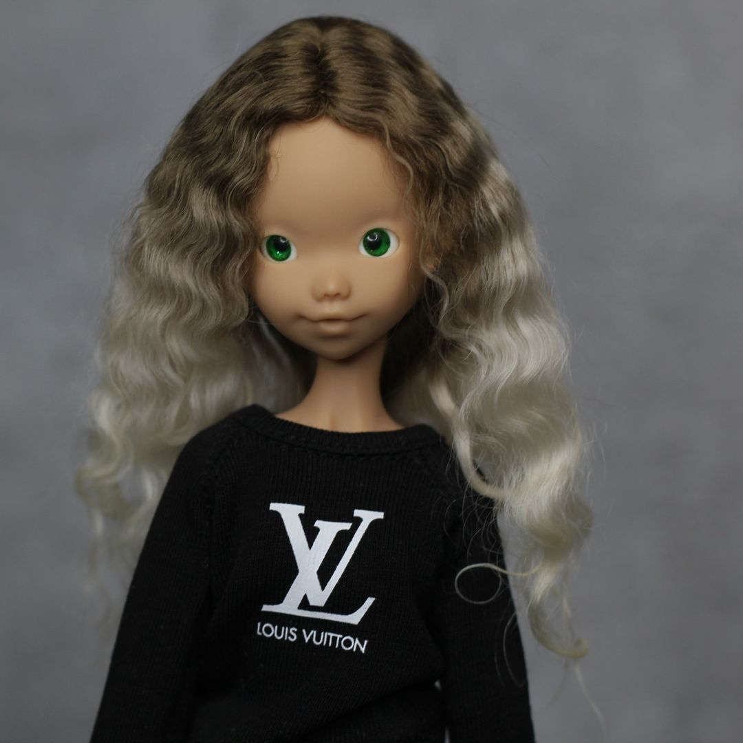Angora wig for @ateliermomoni doll #katebjdshop_wigs #katebjdshop_sale #momonita #wigforsale #bjddoll #momonitawig