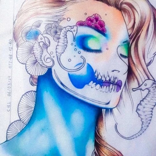 gearless_naked_boy в LOOKY. #makeup,#illustrationartists,#illustration,#makeupideas,#skullart. #makeup #illustratio...