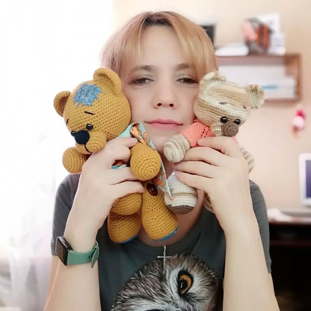 ulya_dollstory в LOOKY — Ещё моё любимое хобби. Да, я - амигуруми-маньячок