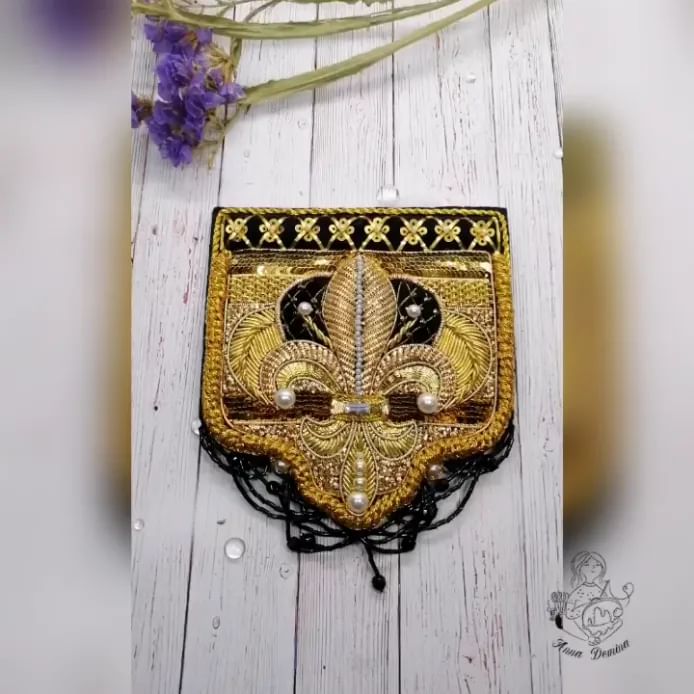 annademina1985 в LOOKY. #моиручкизлаторучки,#рукоделие,#ручнаяработа,#вышивка,#золотнаявышивка,#золото,#goldwork,#gold,#handmade,#embroidery,#золотаявышивка,#карман,#emb_zoloto. Всем добрый день 🤗!...