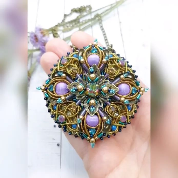 annademina1985 в LOOKY. #моиручкизлаторучки,#рукоделие,#ручнаяработа,#вышивка,#канитель,#канительфилигрань,#ra_mk_filigran_е,#handmade,#embroidery,#наслаждение. Всем добрый день 🤗!...