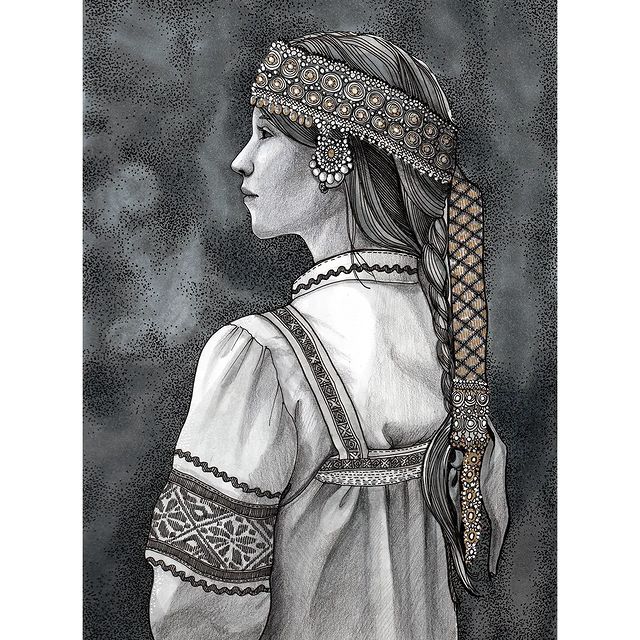 natashushkevich в LOOKY. #portraitbattle_2,#graphicart,#артмарафон,#графикалинером,#люблюграфику,#люблюрисовать. И десятое задание сл...