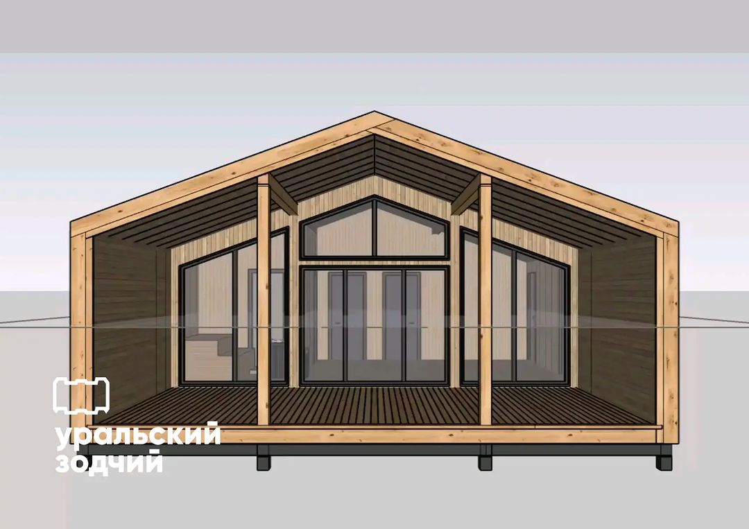 uralhaus.ru в LOOKY. #barn_sauna. Проект сауны в стиле...