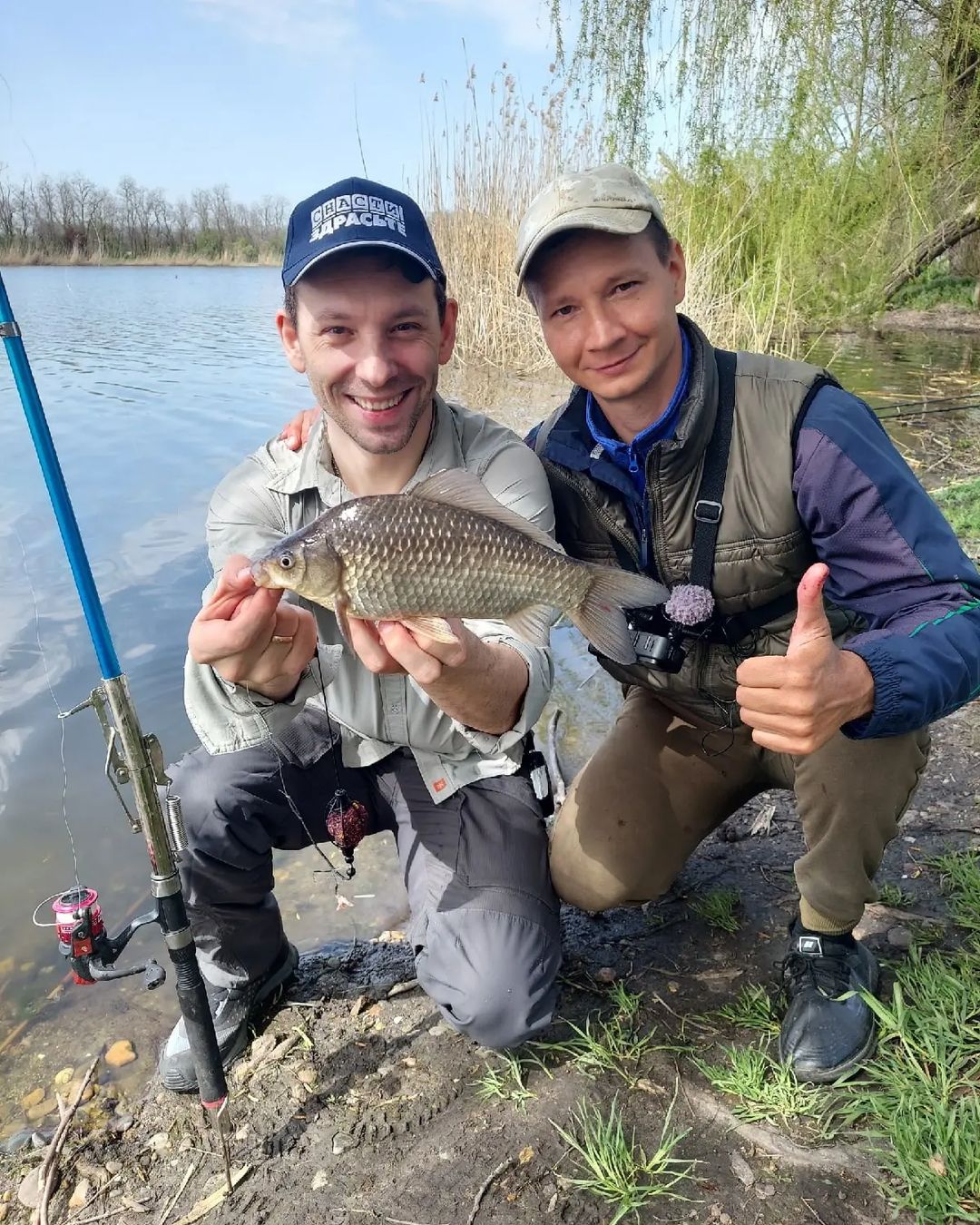 Погоняли весенних карасиков 🎣 с Колей, фидерная рыбалка весна 2022
@snastizdraste
@alexeevnikolai

#Краснодар #Кубань #весна2022 #рыбалка #природа #рыба #карась