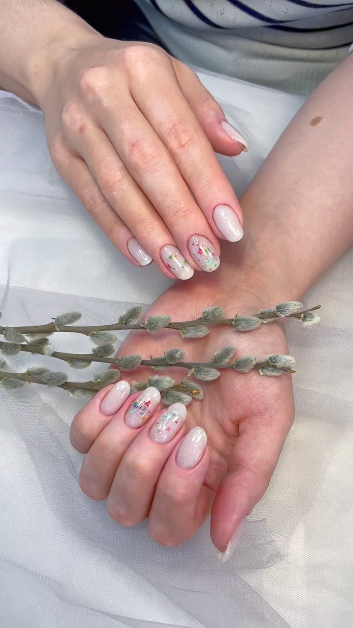 elenabris_nails в LOOKY. #маникюрмосквасао,#маникюрмосквабеговая,#весеннийманикюр2022. Укрепление кремниево...