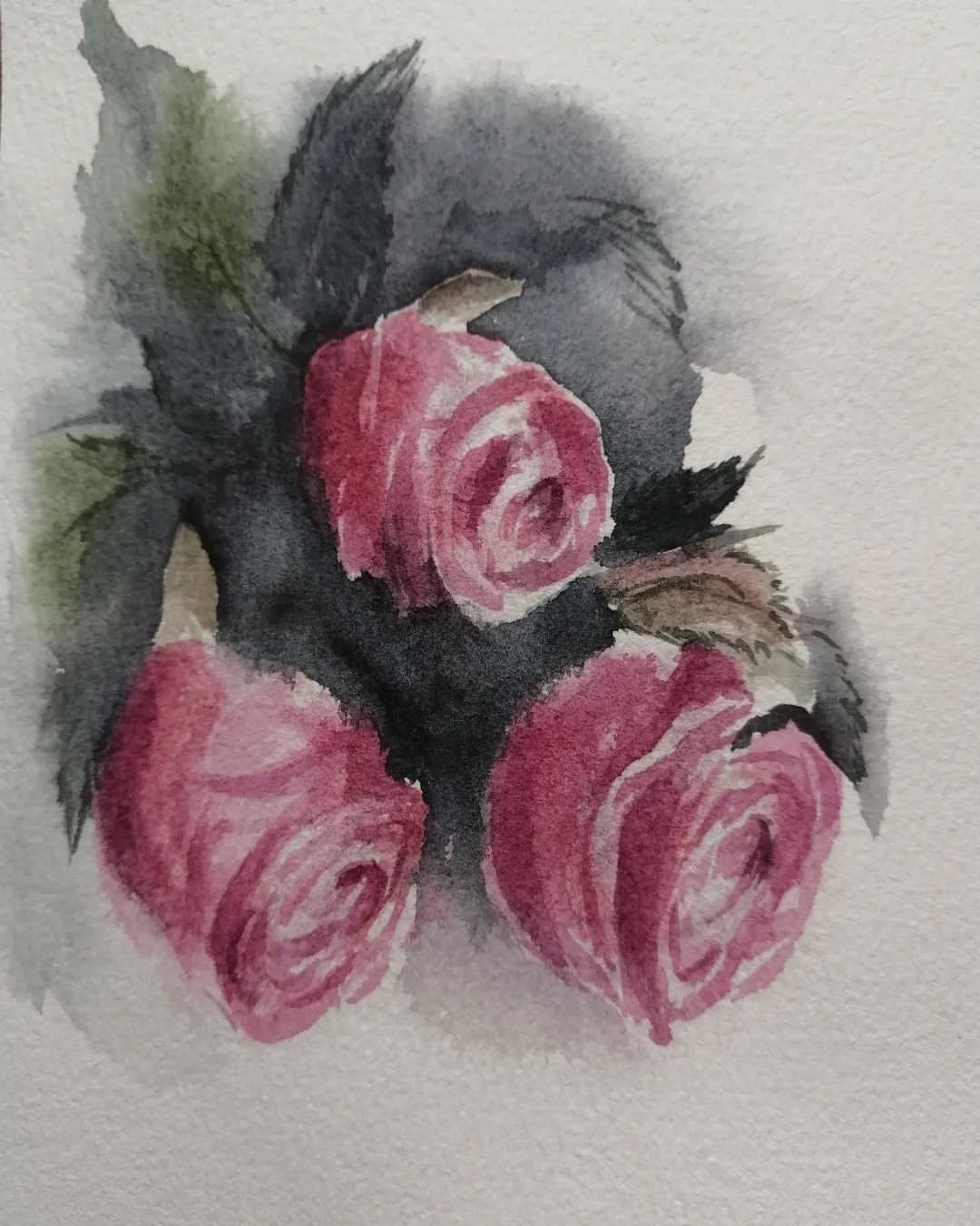 anna_m_handmade in LOOKY. #watercolorart,#art,#most_art01_зарядка,#учусьрисовать,#мечтай_и_рисуй,#акварельныйэтюд,#акварель. Весеннее настроение ...