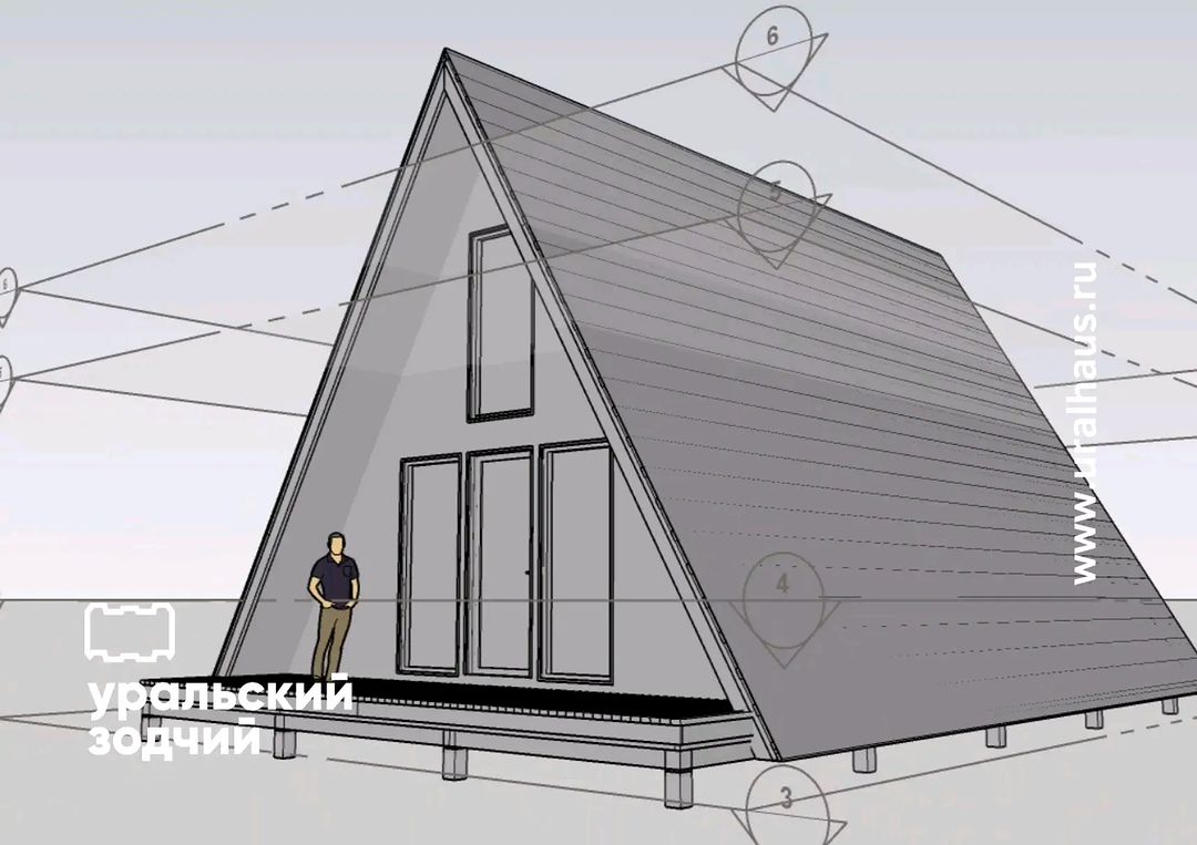 uralhaus.ru в LOOKY. #а-фрейм. За праздники подгото...