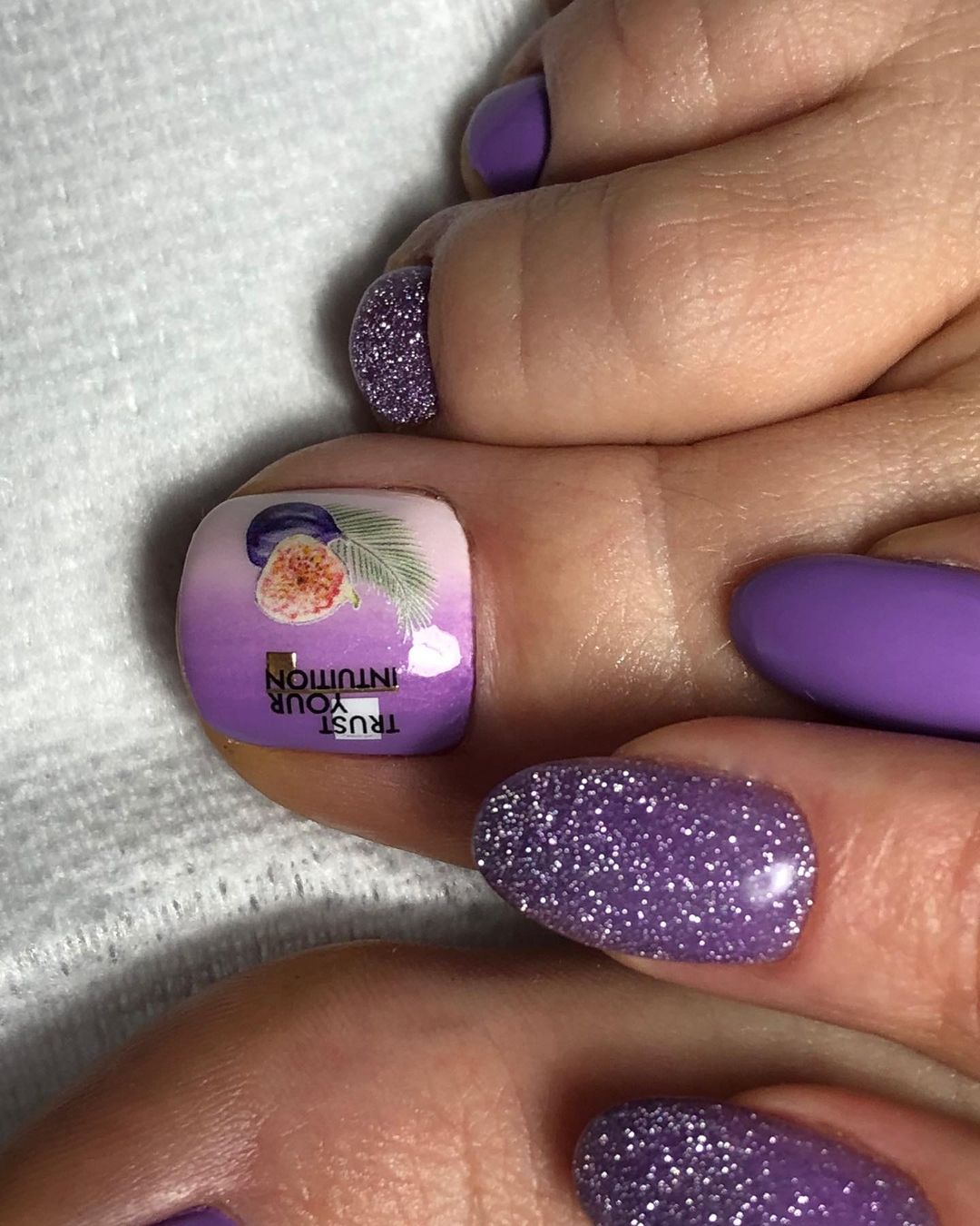 katerina_nail_vidnoe в LOOKY — Вот такое фиолетово-летнее решение и первый градиент! Спасиб