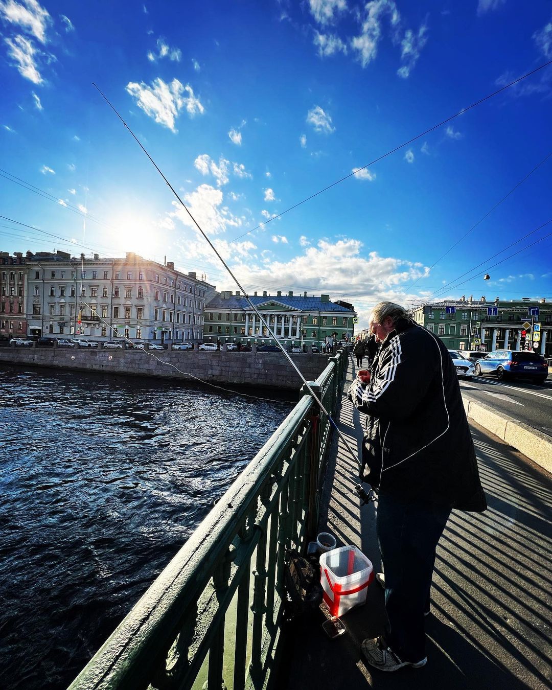zaplutanov в LOOKY — Семёновский мост на Фонтанке

#рыбак #ловля #корюшка #удочка