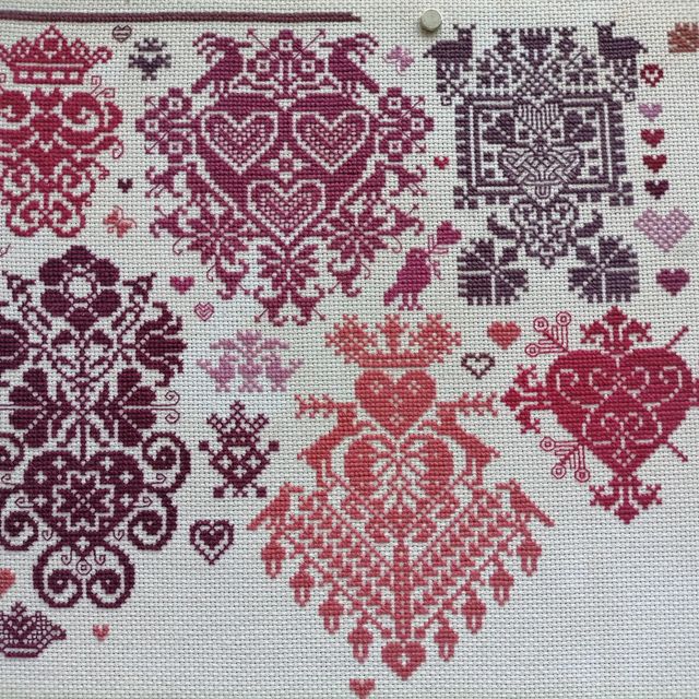 koptena в LOOKY. #вышивкакрестиком,#вышиваюкрестиком,#crossstitch,#longdogsamplers,#longdog. Большая валентинка
#...