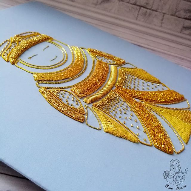 annademina1985 в LOOKY. #handmade,#embroidery,#emb,#goldwork,#вышивка,#вышивкаобучение,#моиручкизлаторучки,#рукоделие,#золотнаявышивка,#золотноешитье,#золото,#матрешкавзолоте,#золотаяматрешка,#матрешка. Всем добрый день 🤗!...