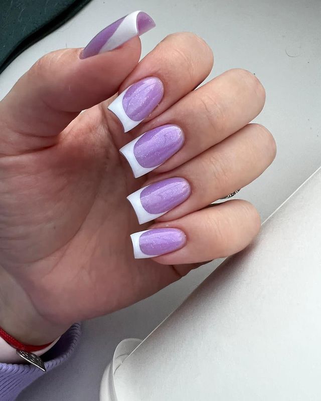 yarkaeva_nail в LOOKY. #маникюр,#наращиваниеногтей,#френч,#комуфлирующаябаза,#красивыеногти,#красивыйманикюр,#владивостокногти,#тихаябухта. И снова фиолетовый ф...