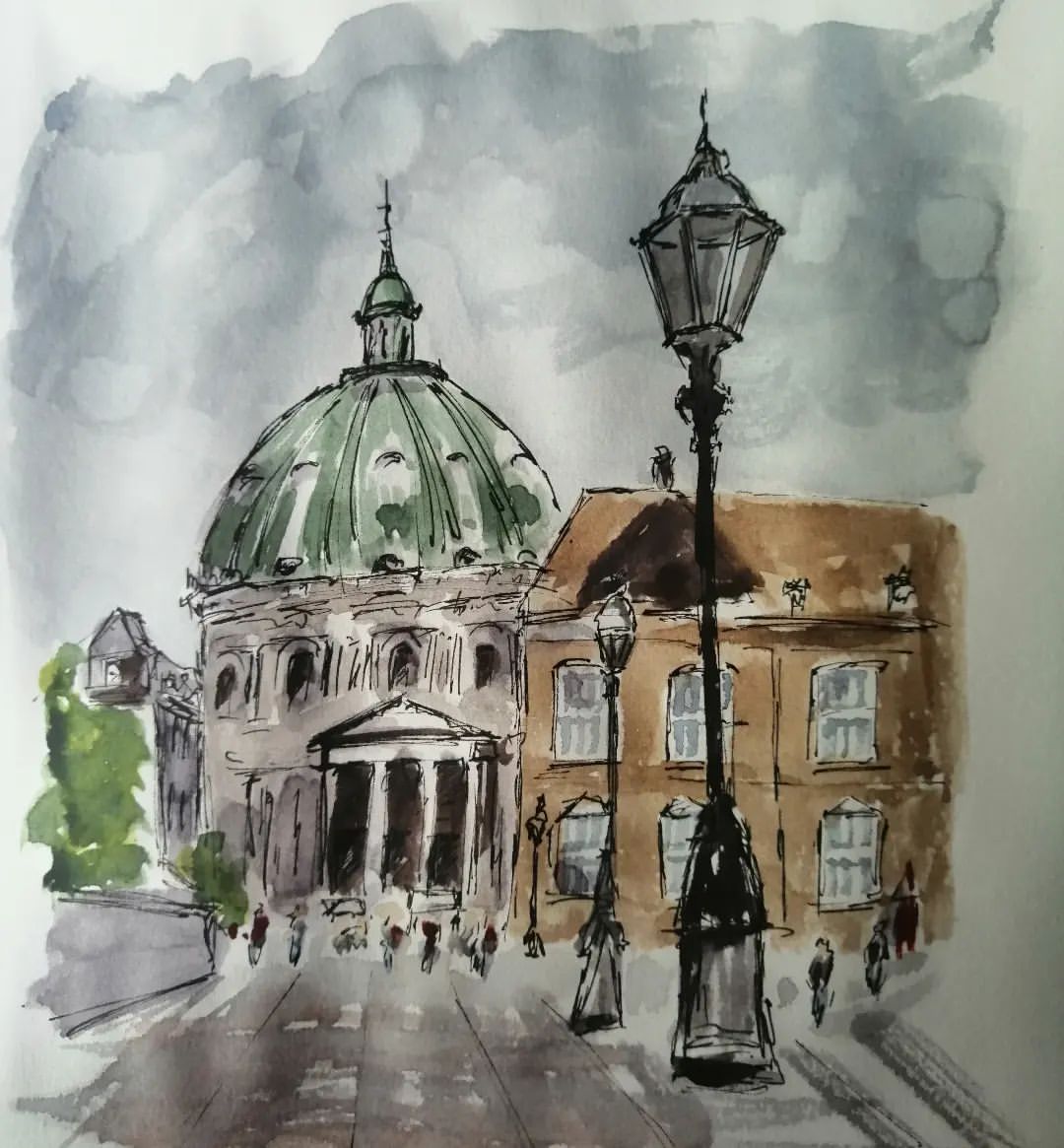 anna_m_handmade in LOOKY. #акварель,#акварельныйэтюд,#скетчинг,#акварельныйскетч,#watercolor,#sketching,#art. Акварельная зарядка ...