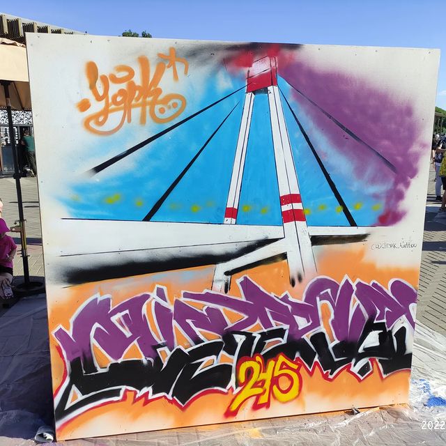 eshmandj в LOOKY. #дкм,#череповец,#граффити. #дкм #череповец #гра...