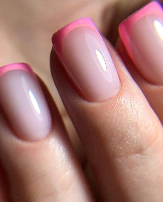 yarkaeva_nail в LOOKY. #френч,#маникюр,#гельлак,#формаквадрат,#квадратныеногти,#владивосток. Френч 
#френч 
#мани...