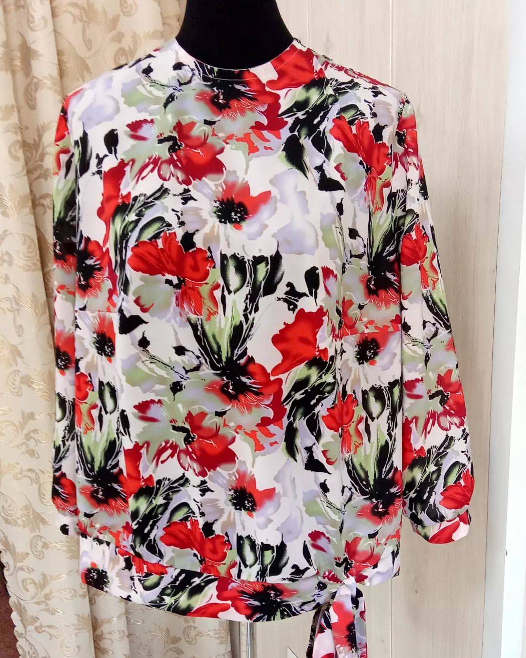 innadanilova251 в LOOKY — Блузка из шифона на заказ .🧵✂️