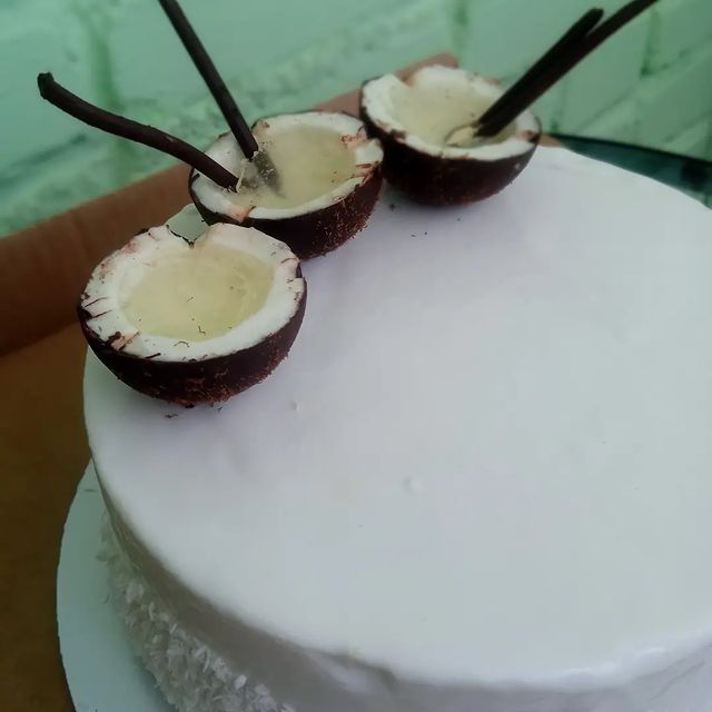 kuchen_bake в LOOKY. #торт,#десерт,#готовимдома,#еда,#едимдома,#пиноколада,#cake,#cook,#cooking,#desert. Муссовый торт "Пинок...
