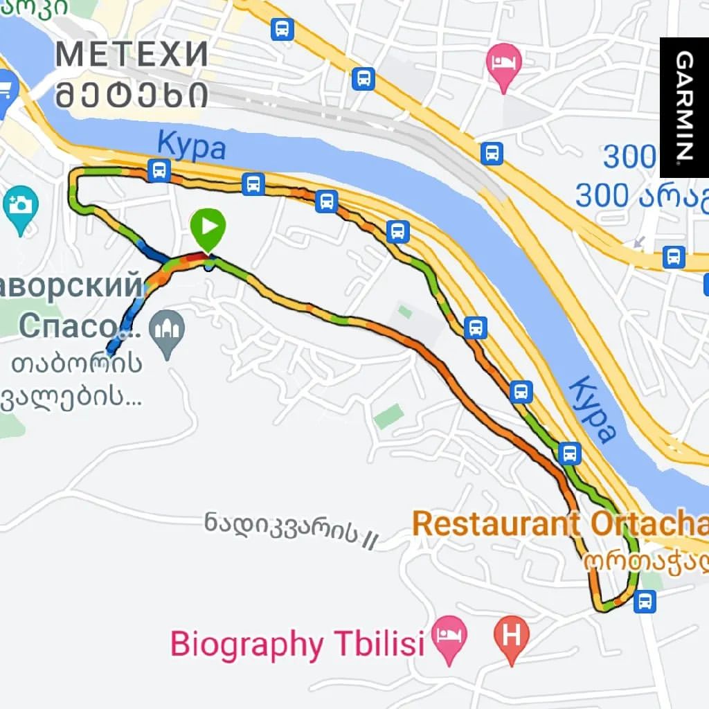 Забег по Тбилиси