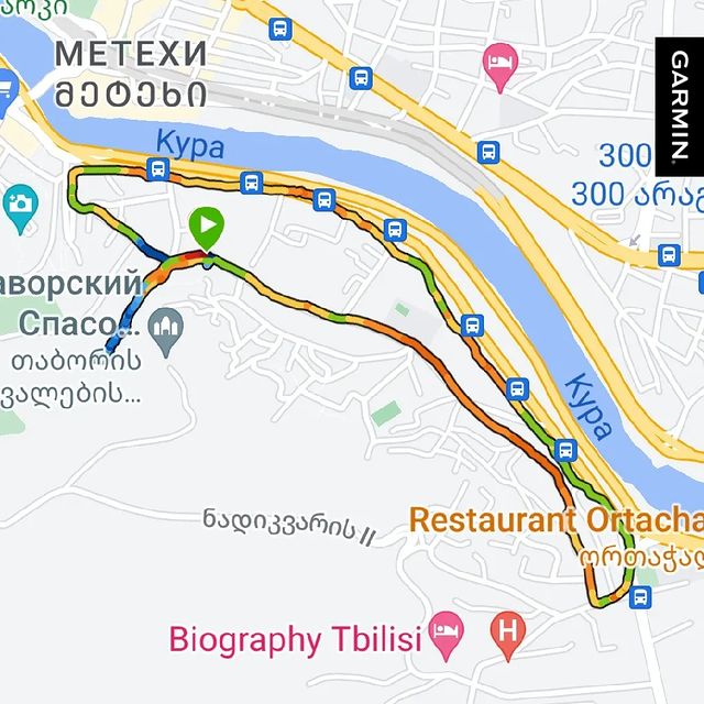 sergeitraktirov в LOOKY. . Забег по Тбилиси
