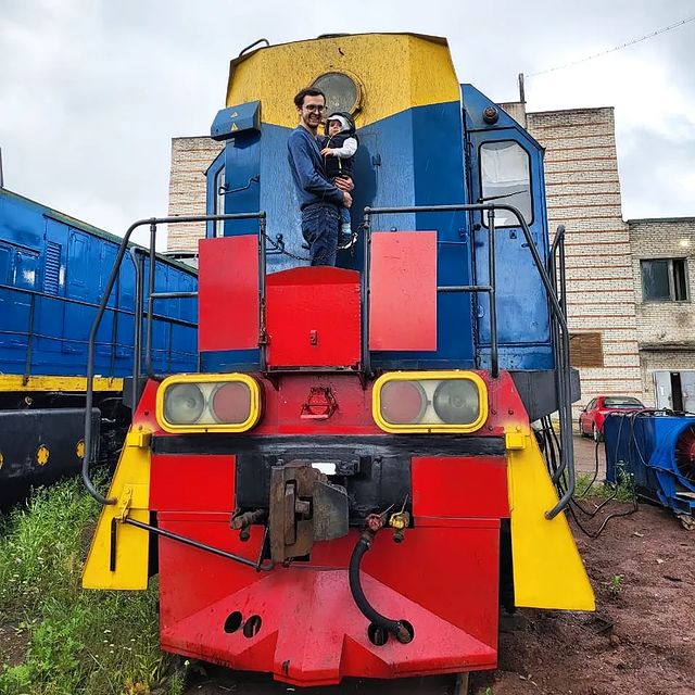 anna.norman_stern в LOOKY. #тепловоз,#юныйпомощник. На работе у папы 👨‍...