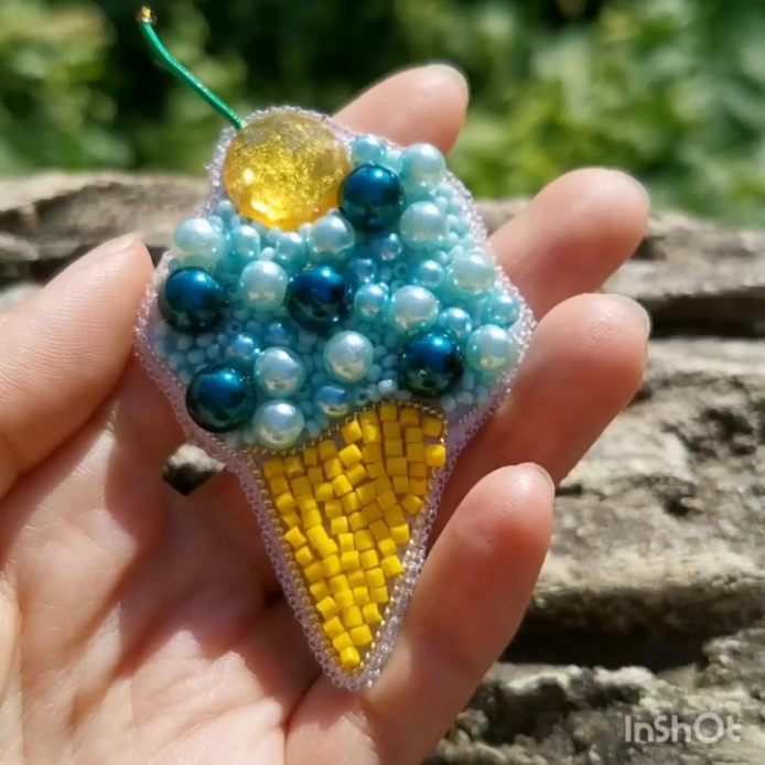 rukami_mary в LOOKY. #брошиMary_SY#рукоделие#handmade#etsy#броши#брошиизбисера#красотасвоимируками#наширукинедляскуки#творение#творюивытворяю#мороженое#мороженка#icecream#ice-cream#творим#делаемброши. #брошиMary_SY#рукоде...