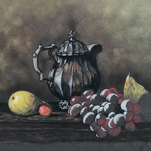 slastina_art в LOOKY. #процесс,#пастель,#бумагадляпастели,#рисунокпастелью#панпастель,#натюрморт,#stabilo,#Dervent,#kohinoor#pastelart,#pastel. #процесс #пастель #б...