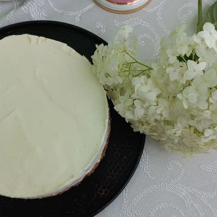 Торт "Фрезье" с малиной, по рецепту #chefalexmonaco .