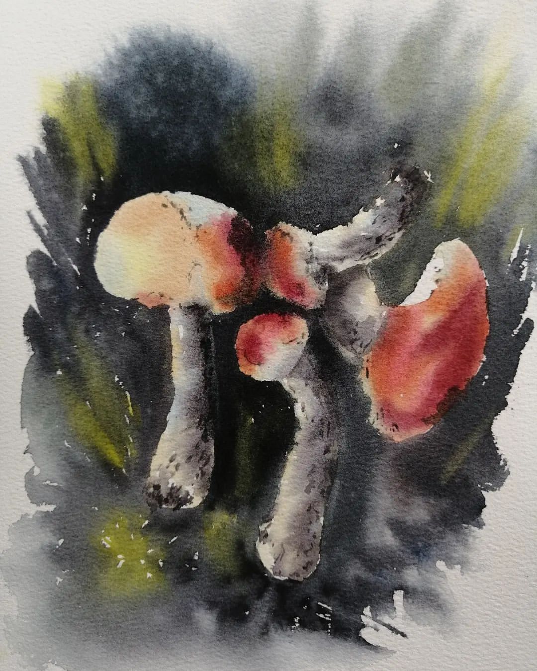 anna_m_handmade in LOOKY. #watercolorart,#art,#учусьрисовать,#мечтай_и_рисуй,#most_art01_зарядка,#акварельнаязарядка,#акварель,#акварельныйэтюд,#акварельнаяживопись. Акварельная зарядка ...