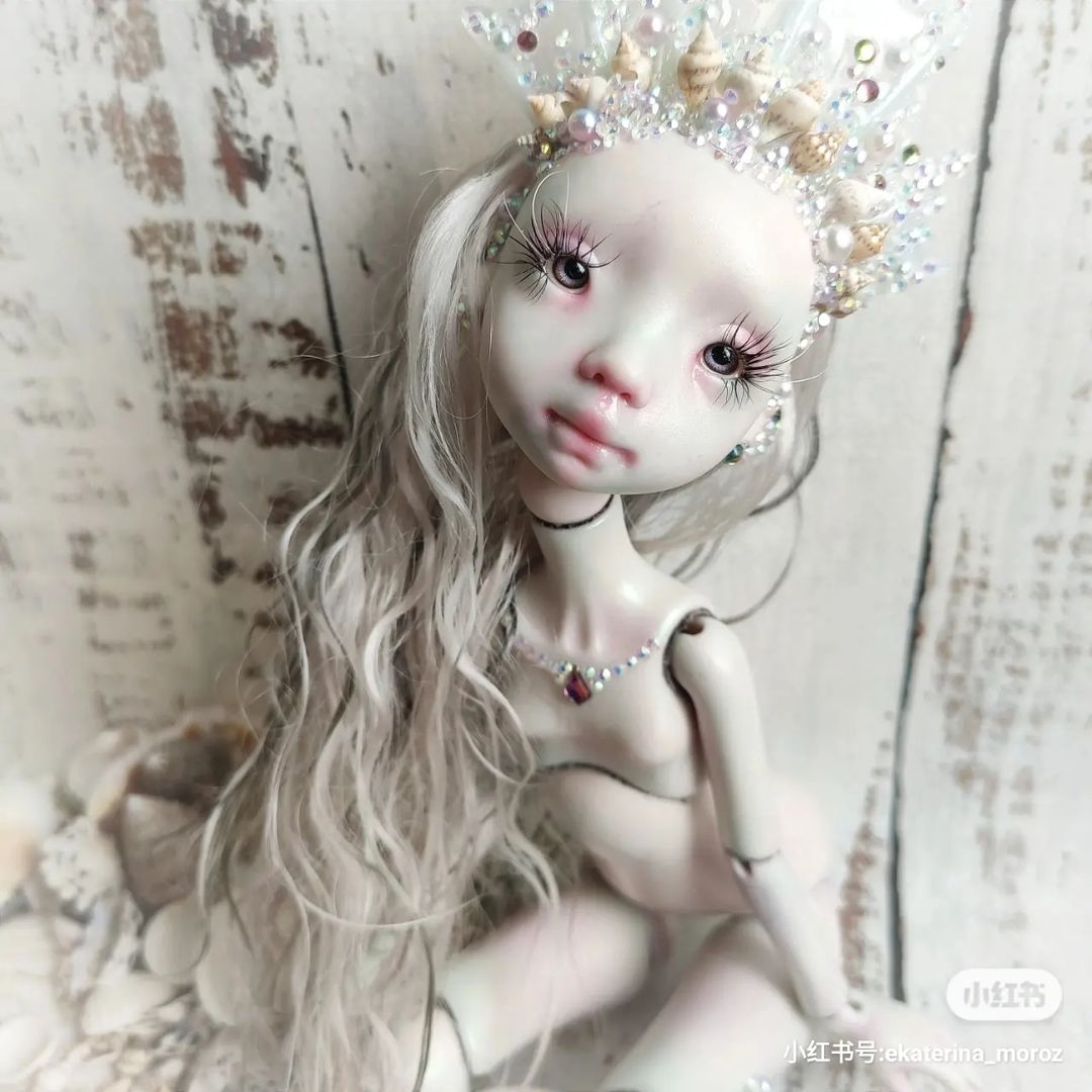 ekaterina__morozova_dolls in LOOKY. #хендмейд,#подарок,#кукларучнойработы,#шарнирнаякукла,#bjddoll,#bjdsale,#sele,#handmade,#ooakdoll. Ирида
Морская нимфа ...