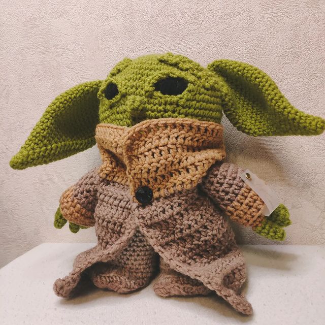 knittoy_made в LOOKY. #вязание,#малышйода,#мандалорец,#звездныевойны,#вязаниекрючком,#вязаниеназаказ,#вязанаямода. Тум-тум-тум-тумтудум...