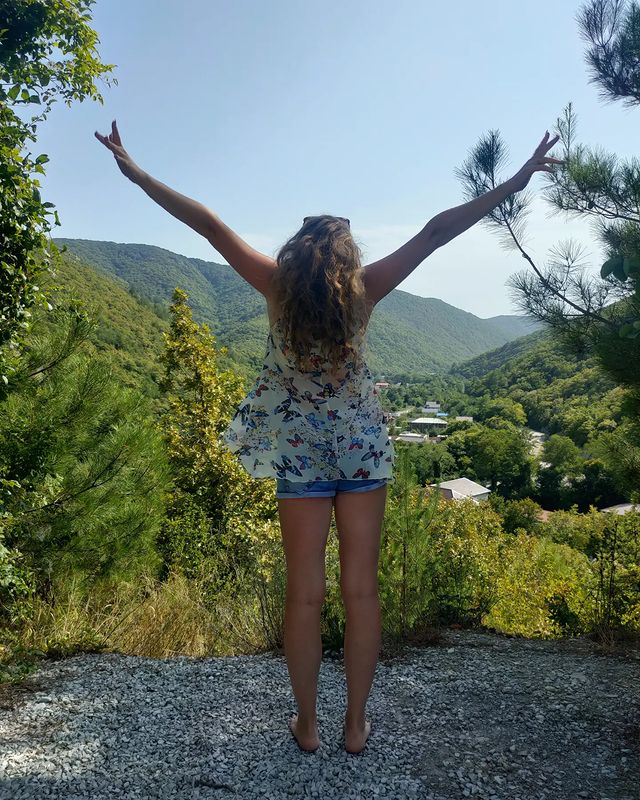 alina_assa в LOOKY. #геленджик,#отпуск2022,#отдыхаем,#прасковеевка,#горы,#summer. Село Прасковеевка. С...