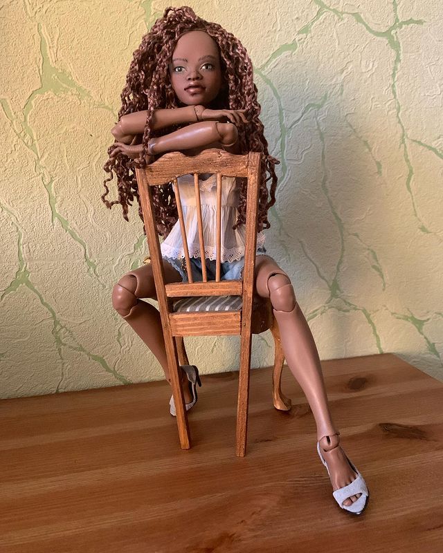 samfo2x в LOOKY. #авторскаякукла,#dart_dolls,#bjd. Пошился топ и шортик...