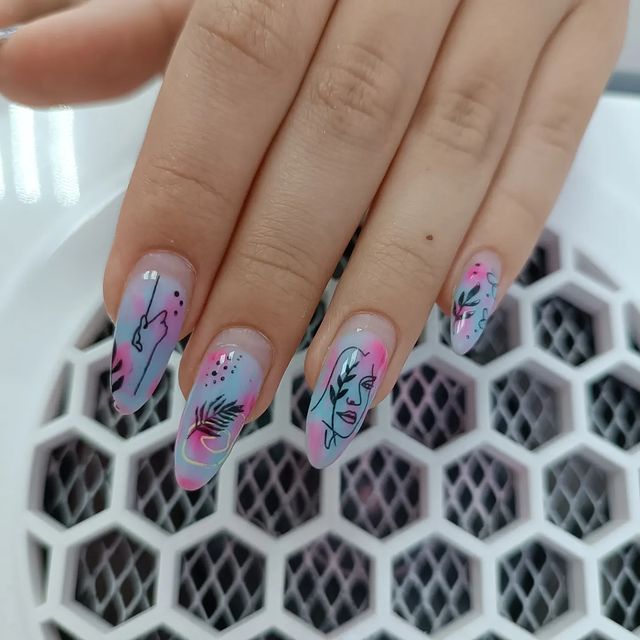 manicure_of_soul в LOOKY. #маникюрныйинстаграм,#дизанногтей,#маникюр2022,#дизайнногтей2022. Маникюру 3 недели. Б...