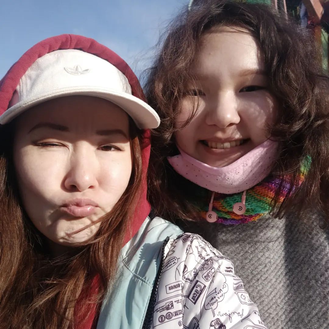 Со старшенькой дочуркой 🥰 замечательный был день☀